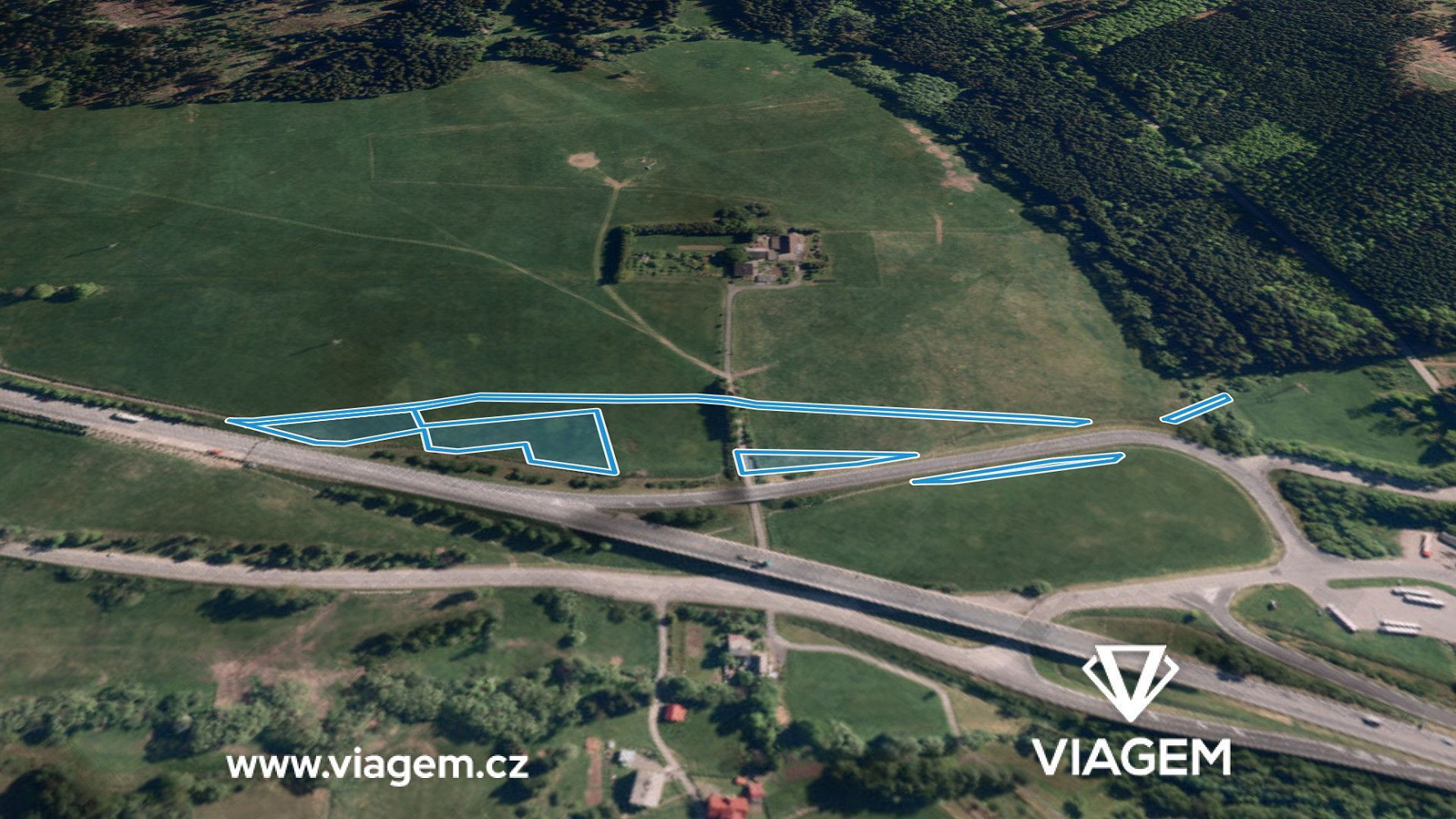 Prodej pole 965 m² – fotografie 2