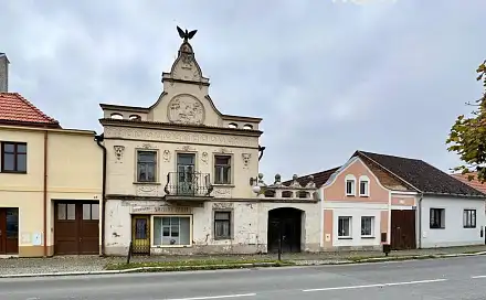 Prodej domu 372 m² s pozemkem 2 487 m², Náměstí Svobody, Spálené Poříčí, okres Plzeň-Jih