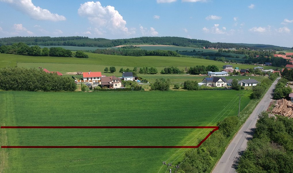 Prodej pole 1 145 m², Zvánovice – náhled fotky 3
