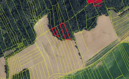 Prodej lesa 3 111 m², Železné, okres Brno-venkov