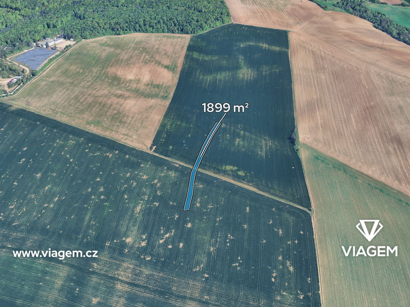 Prodej pole 949 m²