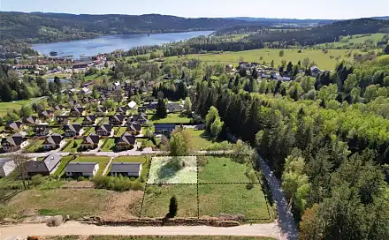 Prodej stavebního pozemku 786 m², Lipno nad Vltavou, okres Český Krumlov