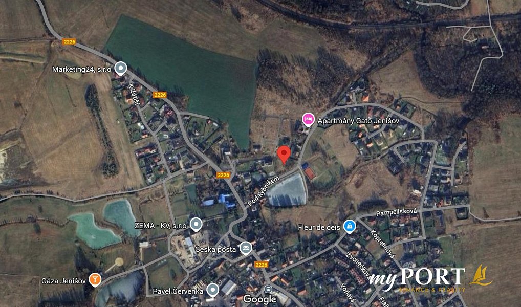 Prodej stavebního pozemku 1 294 m², Jenišov – náhled fotky 6