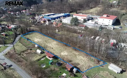 Prodej stavebního pozemku 2 411 m², Vsetín