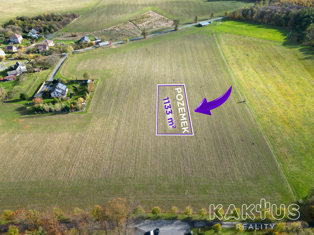 Prodej stavebního pozemku 1 133 m² – fotografie 5
