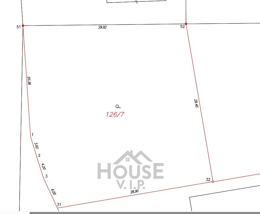 Prodej stavebního pozemku 969 m² – fotografie 3