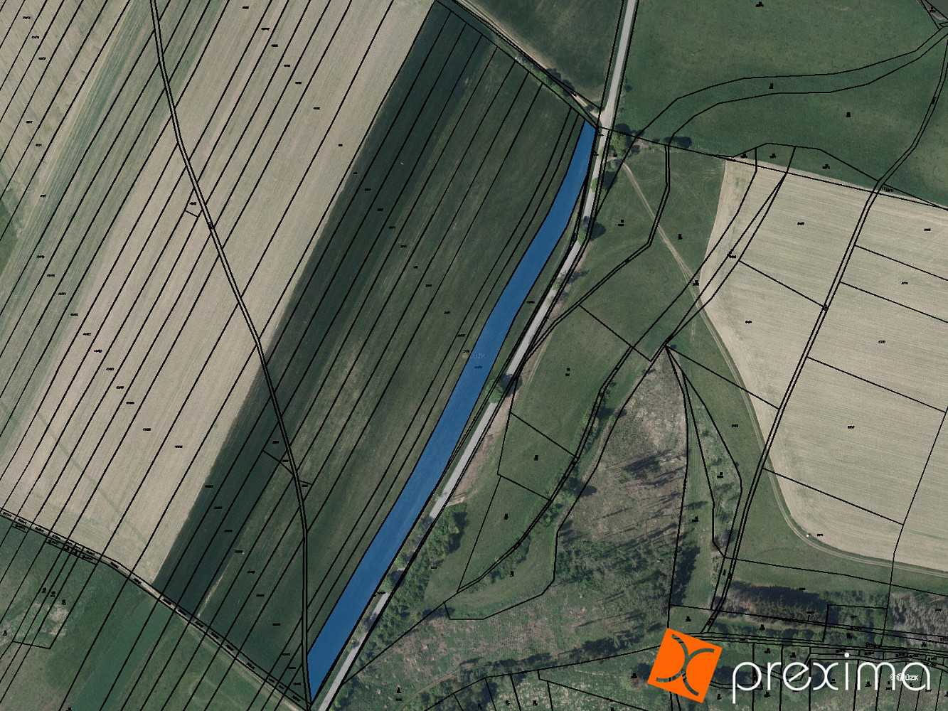 Prodej pole 1 614 m²