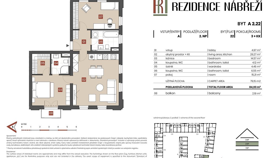 Prodej bytu 3+kk 79 m², Brandýs nad Labem-Stará Boleslav – náhled fotky 2