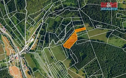 Prodej louky 4 840 m², Halenkov, okres Vsetín