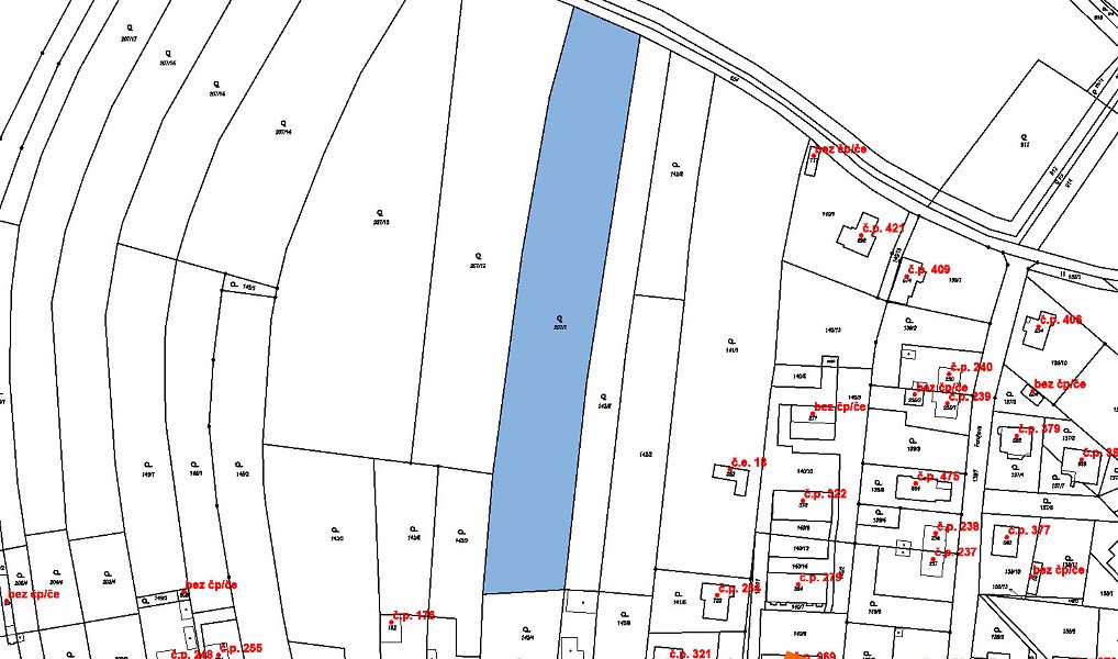 Prodej stavebního pozemku 549 m², Loučeň – náhled fotky 2