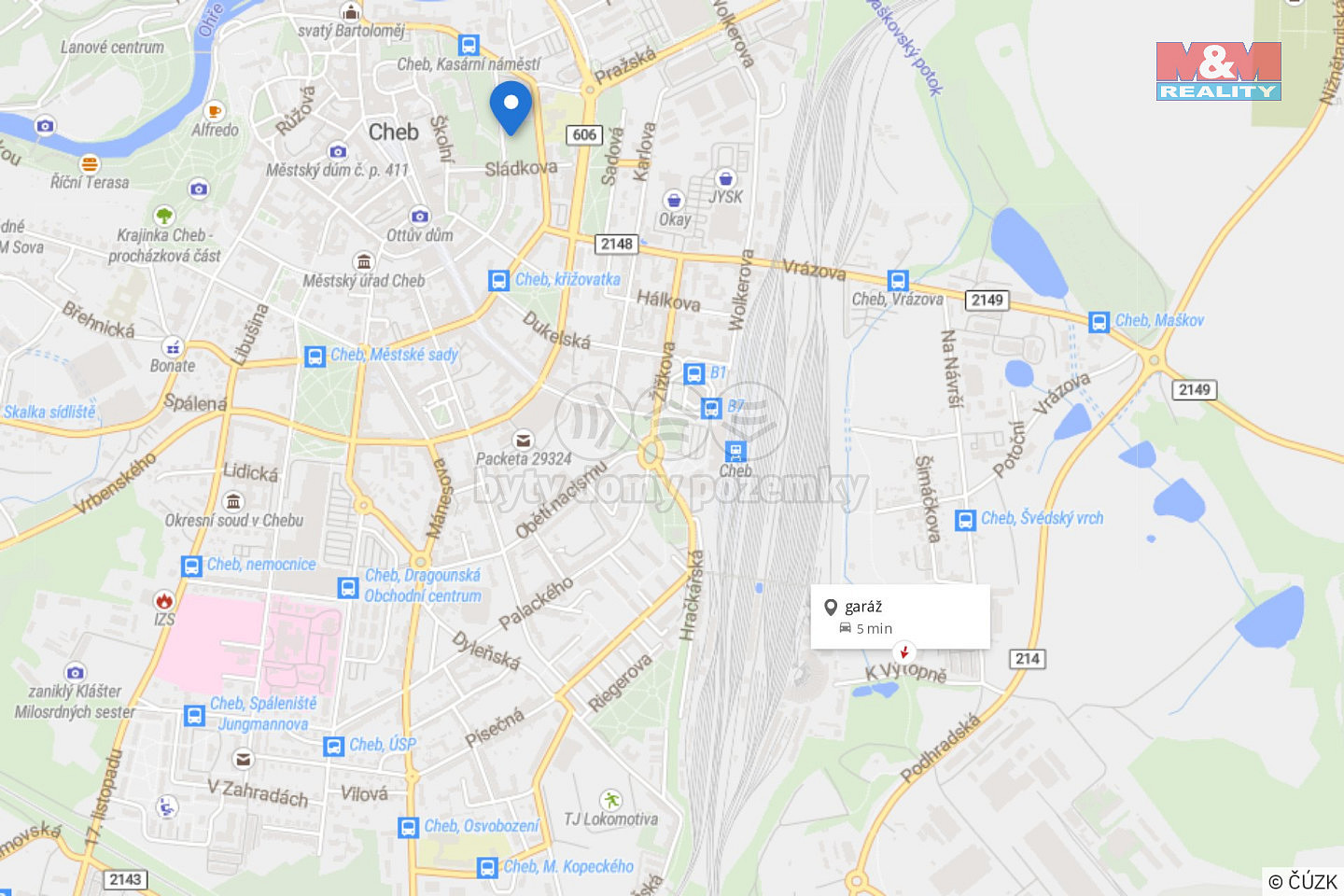 Prodej garáže, 21 m2, cheb — photo 5