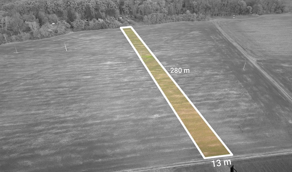 Prodej stavebního pozemku 3 803 m², Přísnotice – náhled fotky 3