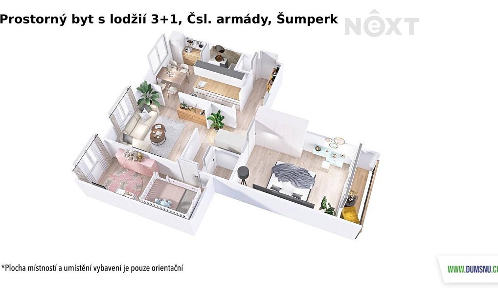 Prodej bytu 3+1 70 m², Šumperk – náhled fotky 22