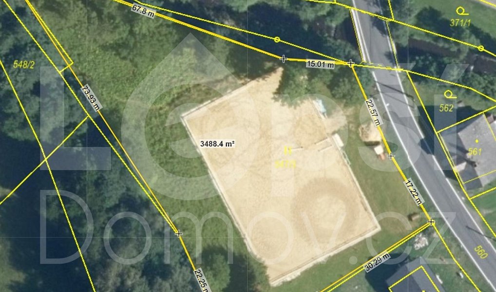 Prodej stavebního pozemku 1 500 m², Jeseník – náhled fotky 4