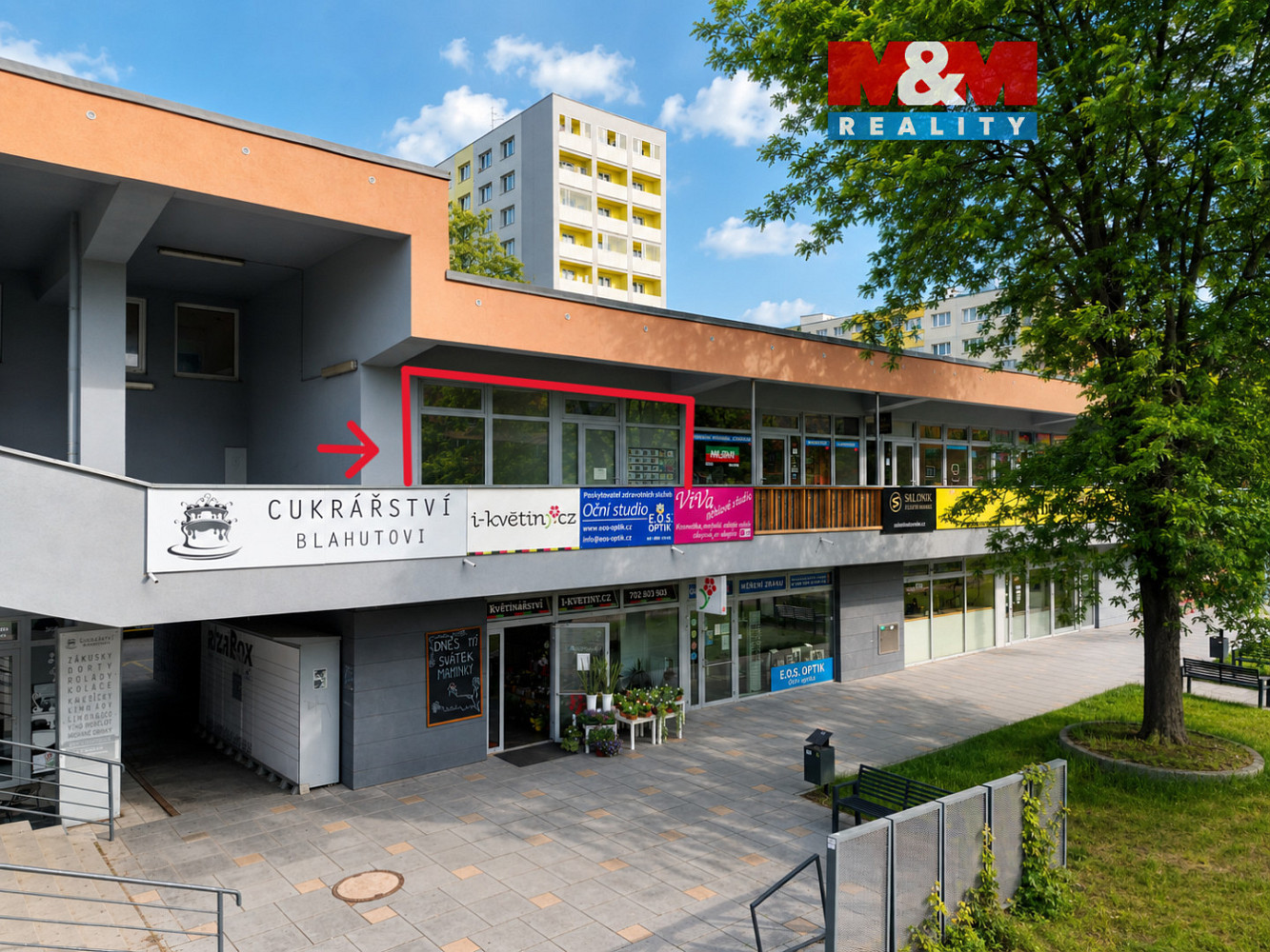 Pronájem obchodních prostor 81 m²