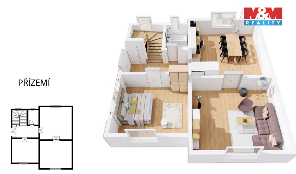 Prodej domu 200 m² s pozemkem 1 149 m², Velká Jesenice – náhled fotky 6