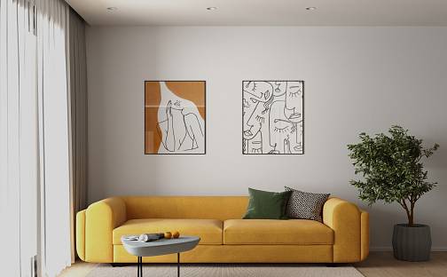 Prodej bytu 2+kk 65 m², náměstí Jiřího z Lobkovic, Praha 3 - Vinohrady