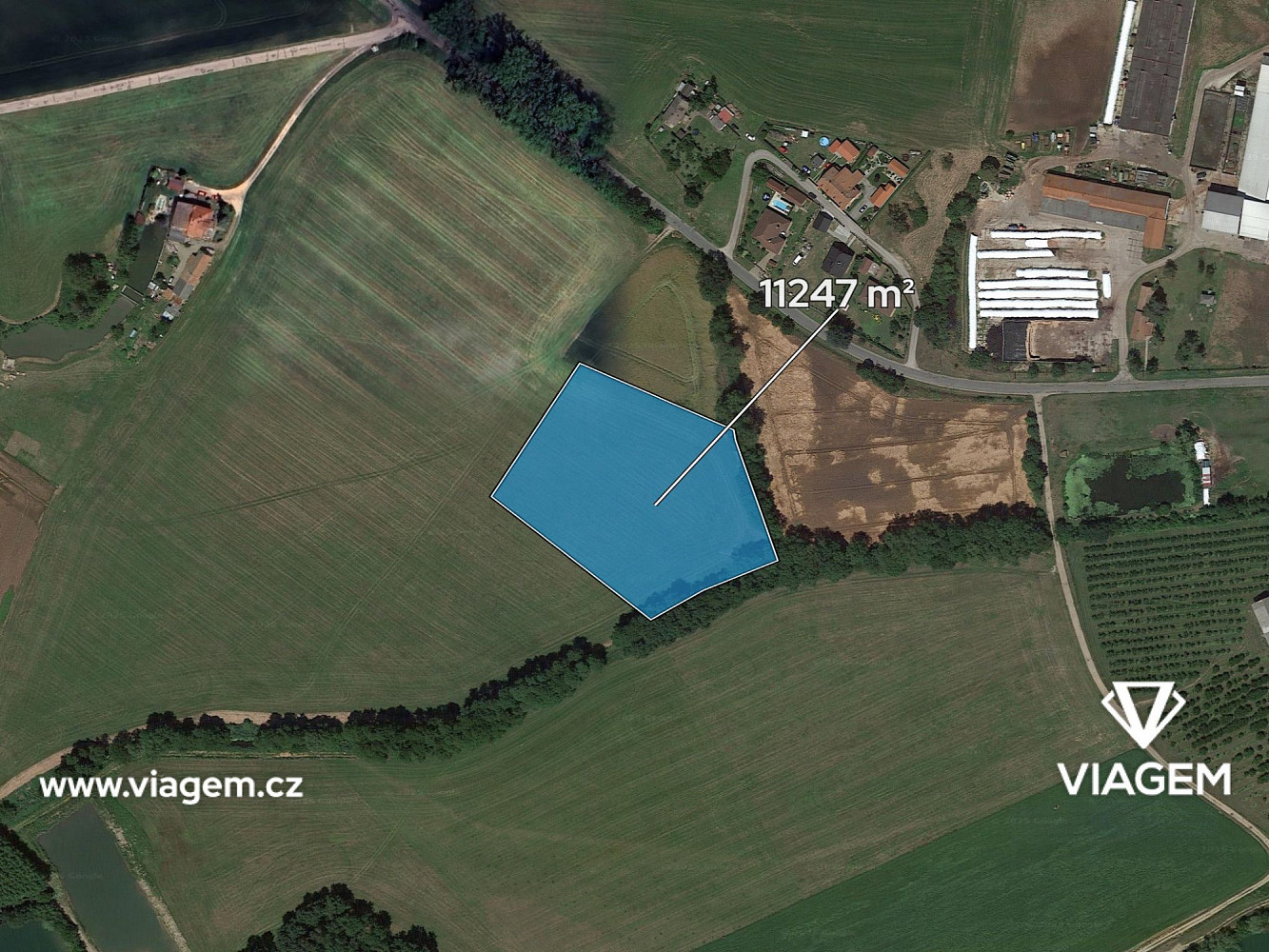 Prodej pole 1 405 m² – fotografie 2