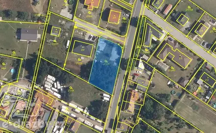 Dražba stavebního pozemku 1 089 m², Křenek, okres Praha-východ
