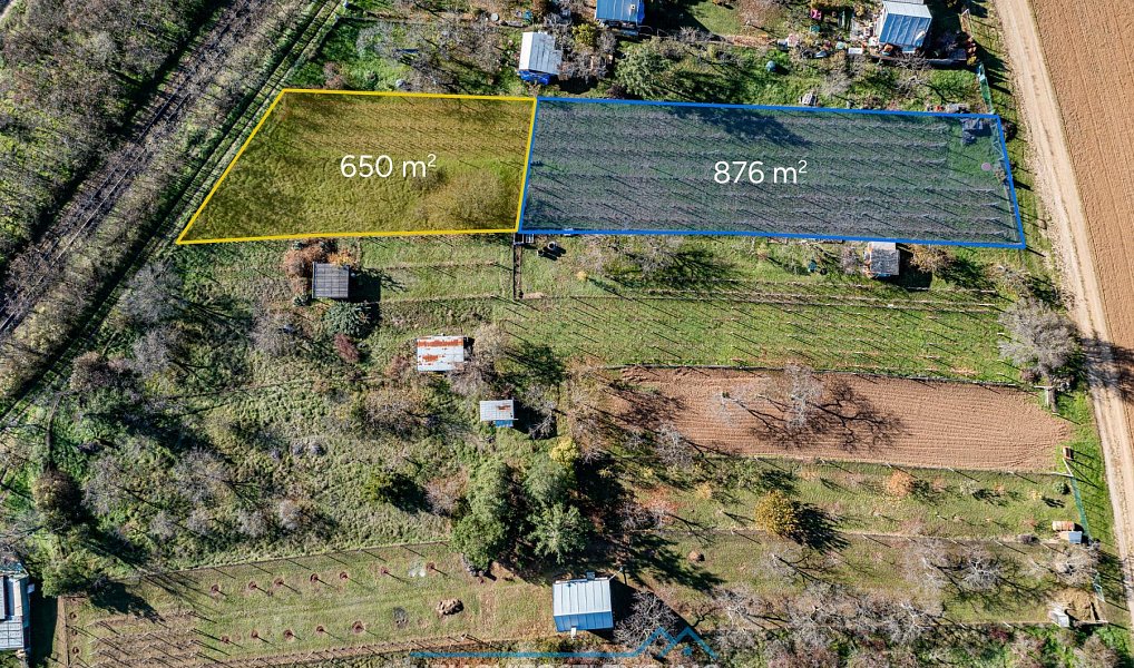 Prodej zahrady 879 m², Dobšice – náhled fotky 3