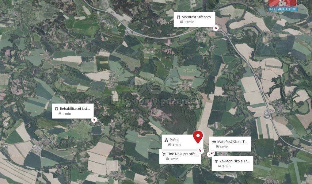 Prodej stavebního pozemku 1 021 m², Trhový Štěpánov – náhled fotky 8