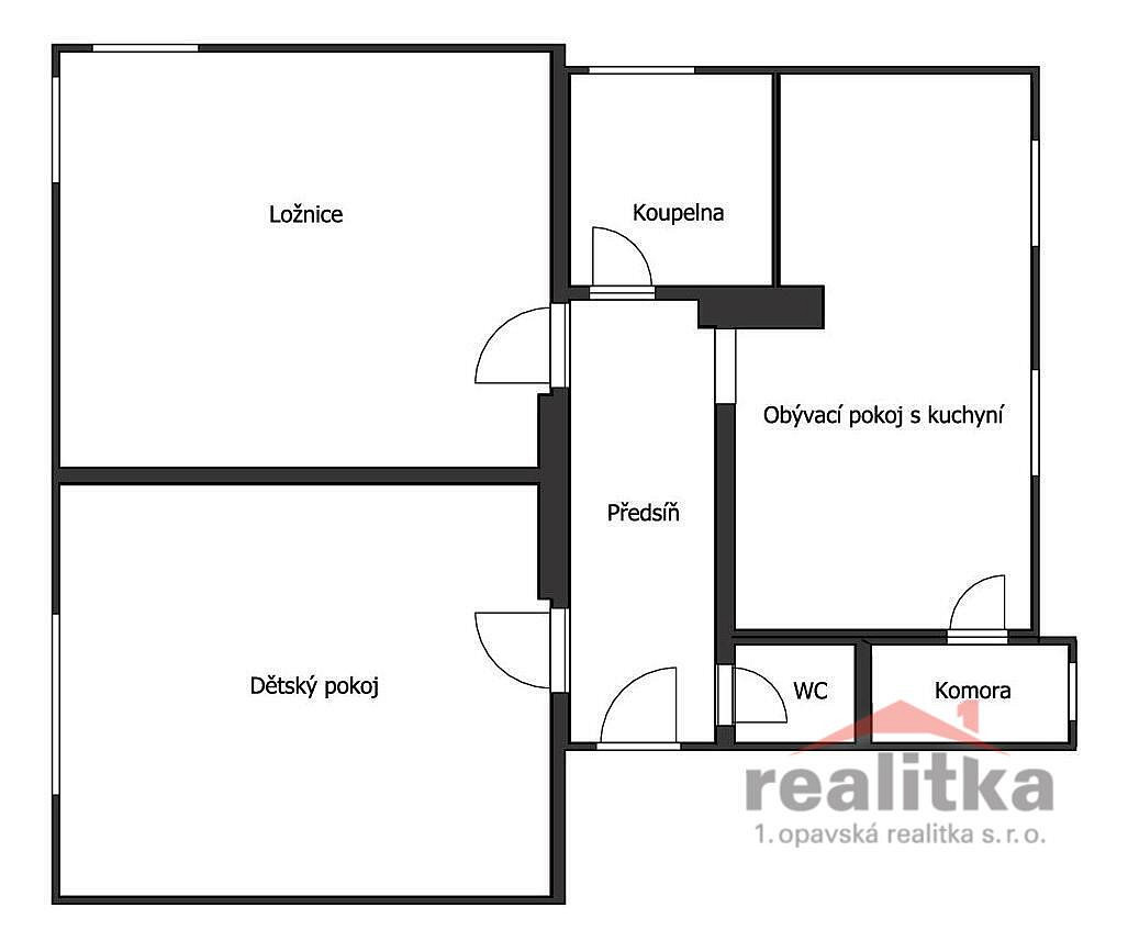 Pronájem bytu 3+kk 79 m² – fotografie 3