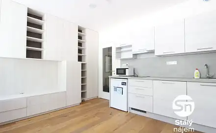 Pronájem bytu 1+kk 20 m², Perucká, Praha 2 - Vinohrady