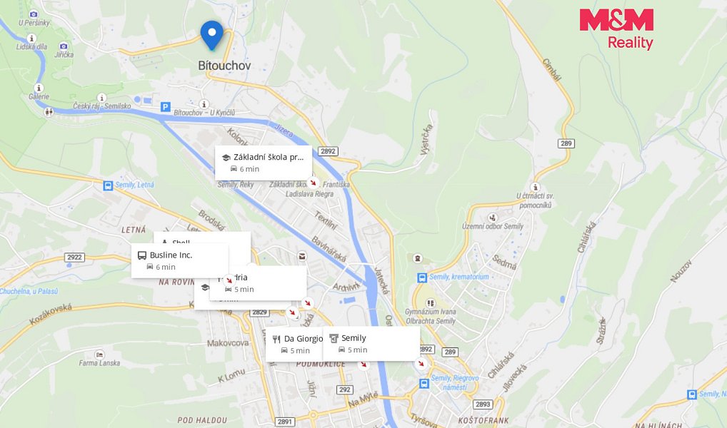 Prodej stavebního pozemku 1 242 m², Semily – náhled fotky 16