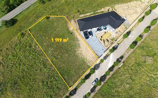 Prodej stavebního pozemku 1 199 m², Vysoký Újezd, okres Beroun