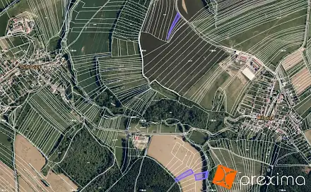 Prodej pole 574 m², Zdounky, okres Kroměříž