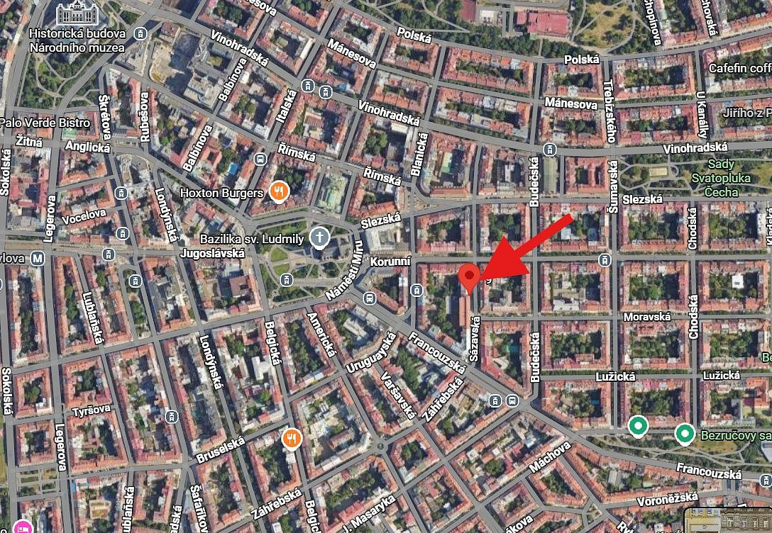 Pronájem garáže 12 m², Praha - Vinohrady - Ansicht 2
