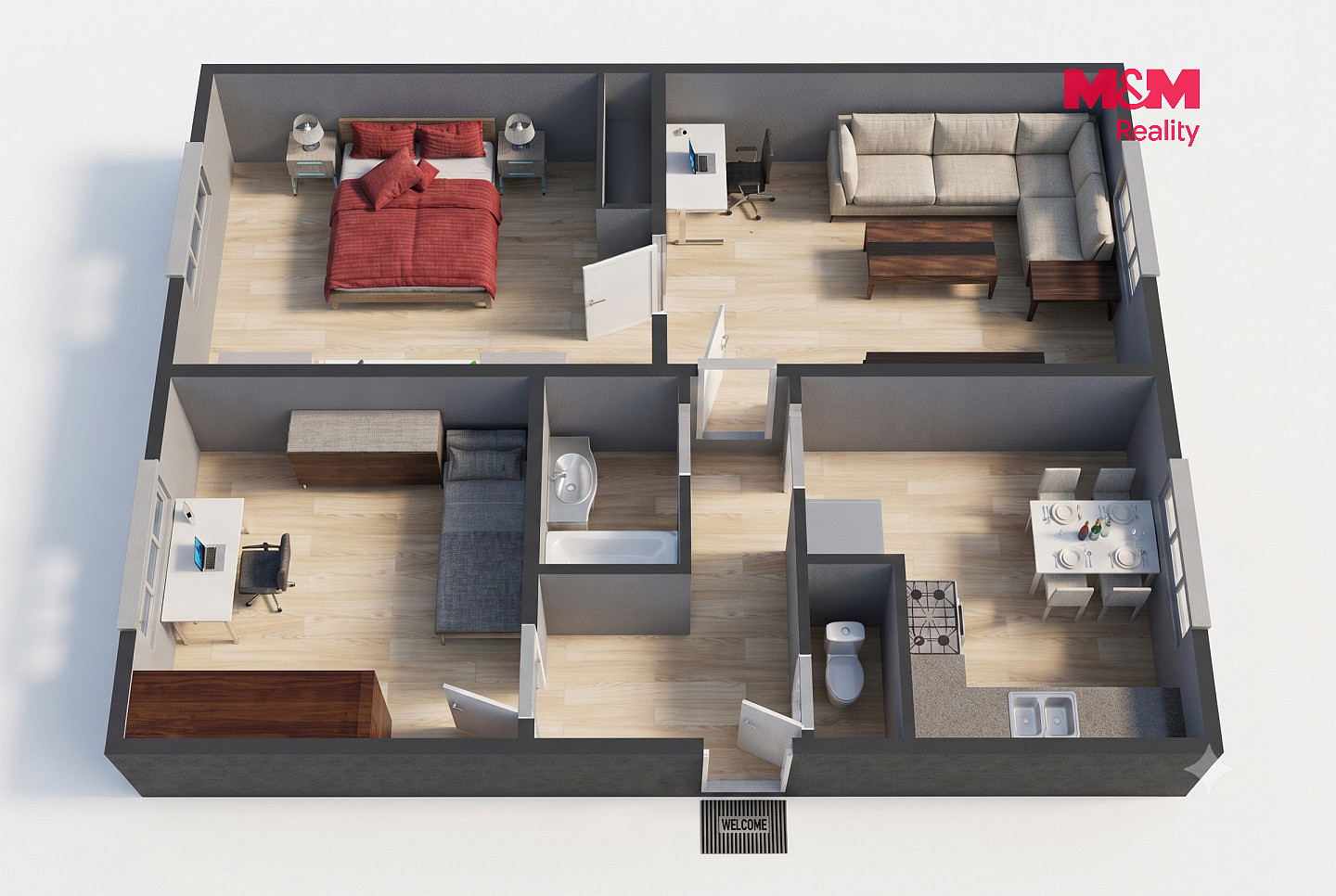 Prodej bytu 3+1 65 m² — photo 4