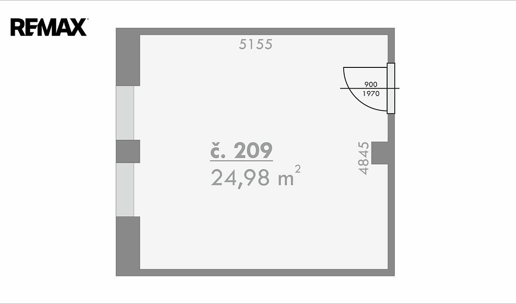 Pronájem kanceláře 25 m², Kuřim – náhled fotky 3