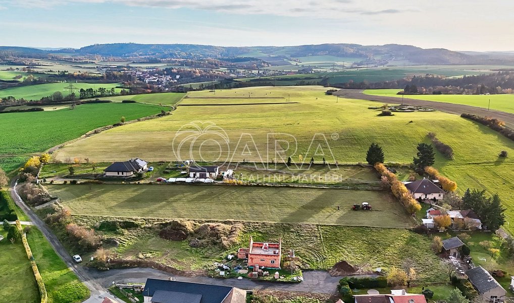 Prodej stavebního pozemku 859 m², Malá Hraštice – náhled fotky 5