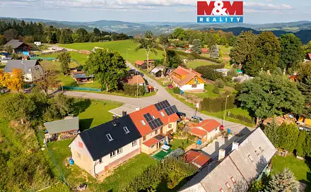 Prodej domu 150 m² s pozemkem 413 m², Vimperk - Hrabice, okres Prachatice