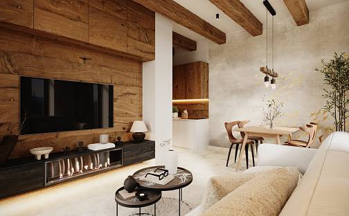 Prodej bytu 1+kk 50 m², Hutisko-Solanec, okres Vsetín