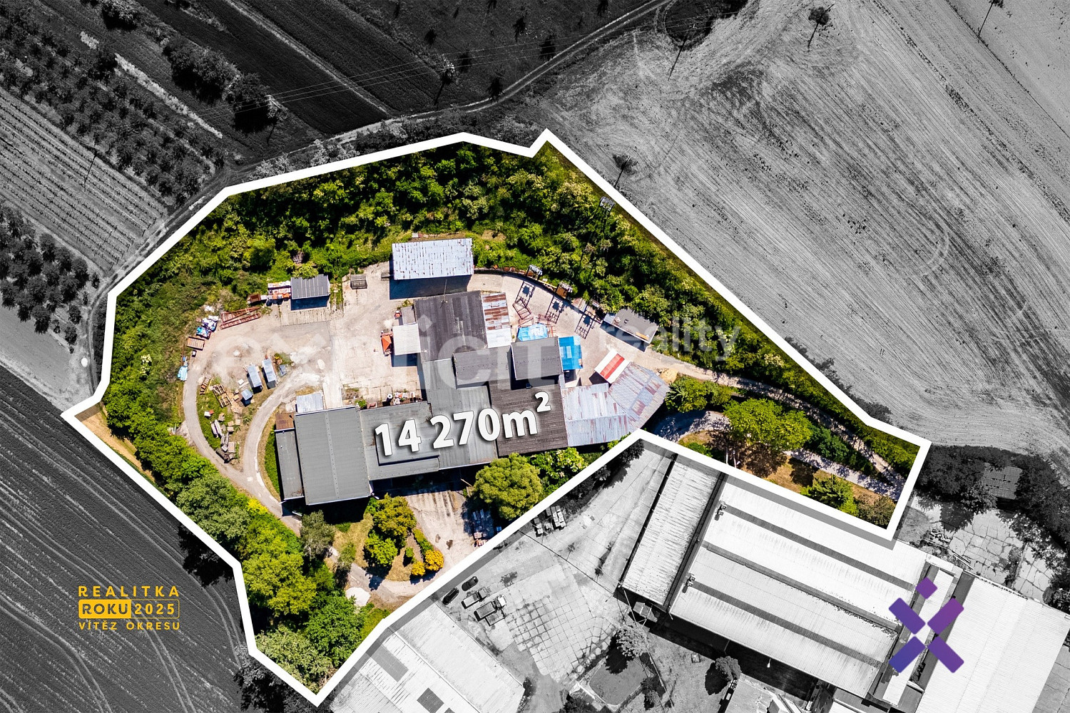 Prodej výrobních prostor 1 837 m²