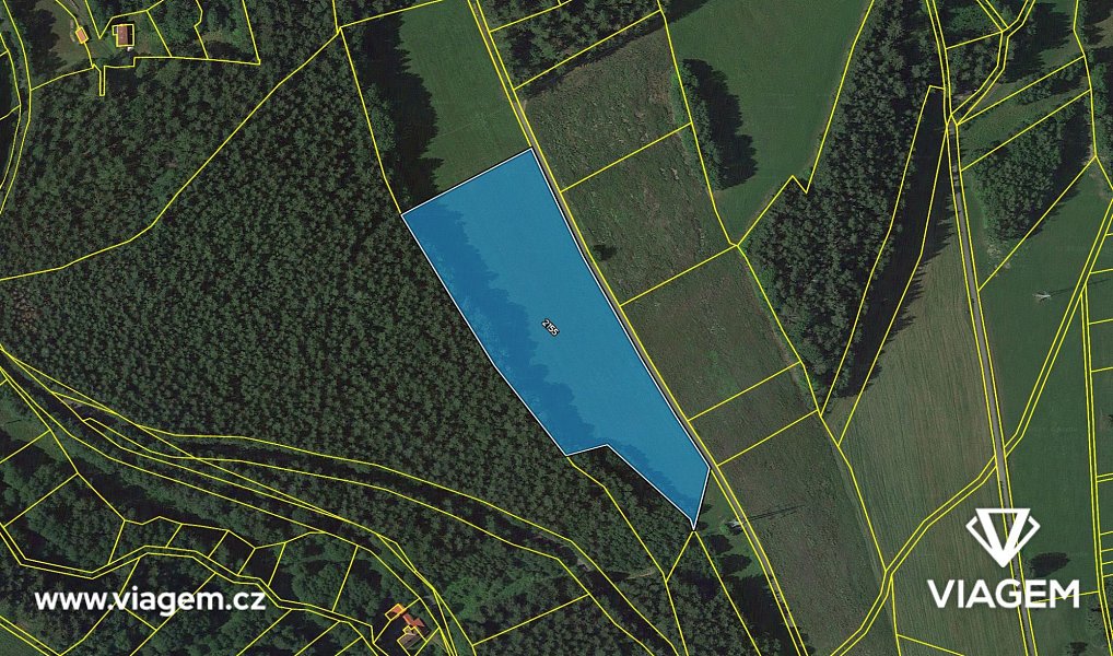Prodej pole 15 370 m², Loužnice – náhled fotky 4