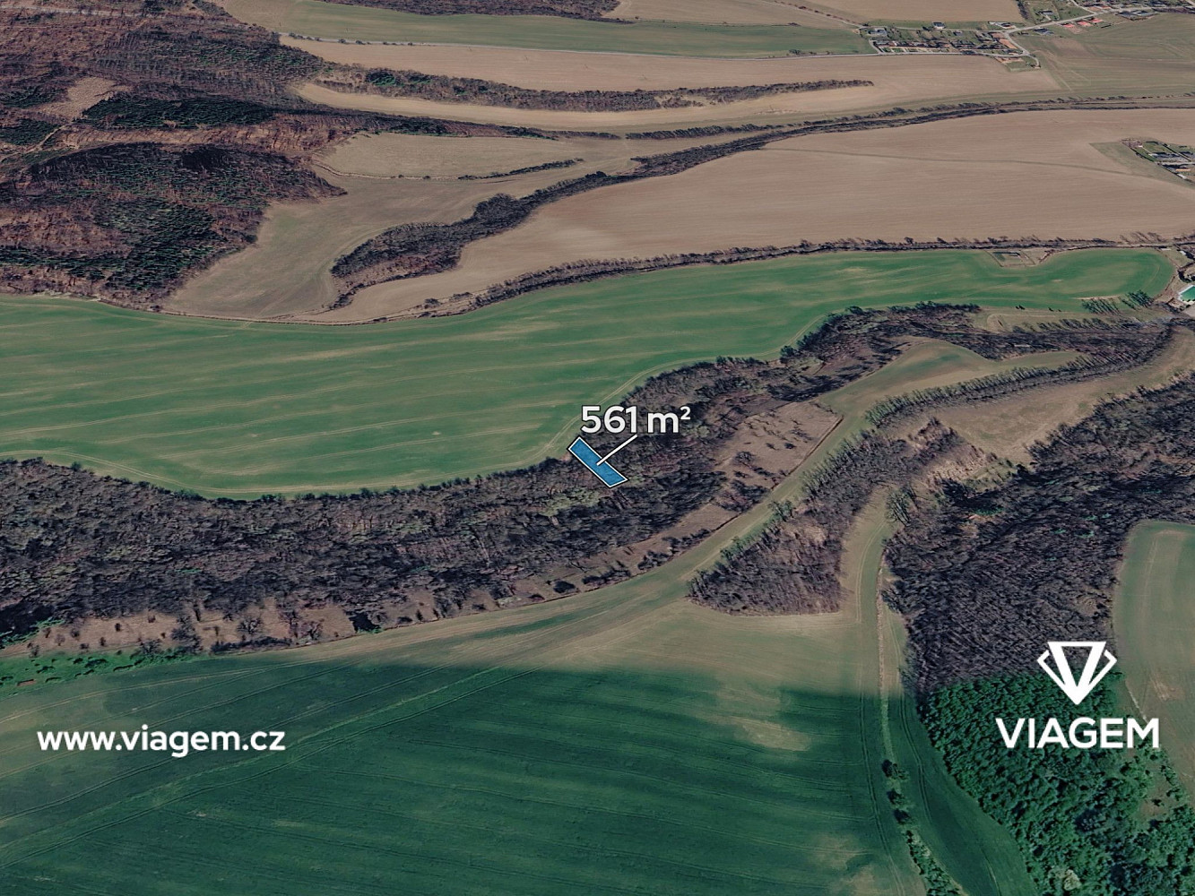 Prodej pole 561 m²