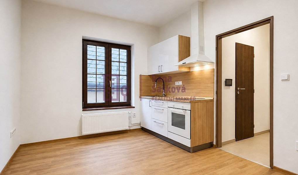Pronájem bytu 1+kk 20 m², Jindřichův Hradec – fotka 1 z 6