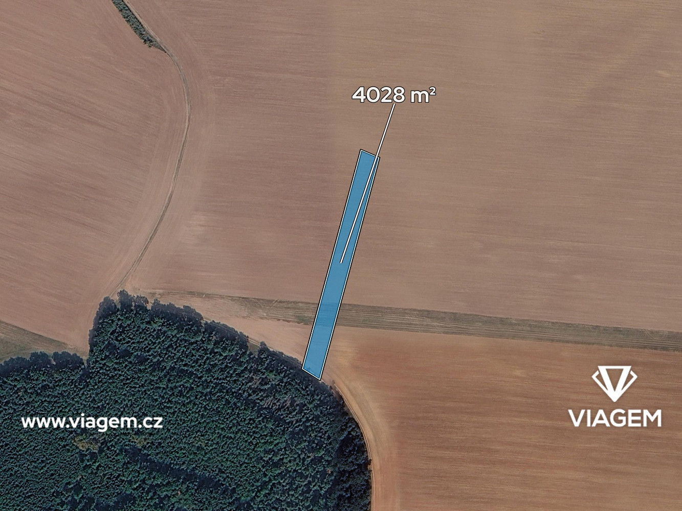 Prodej pole 2 014 m² – fotografie 2