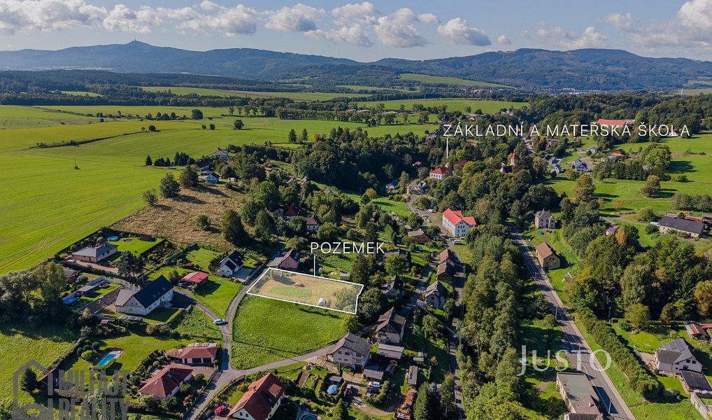 Prodej stavebního pozemku 1 545 m², Nová Ves – náhled fotky 10