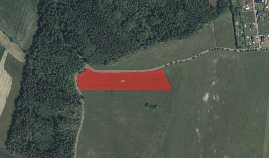 Prodej louky, 11507 m², Tisová - Příbram, Bohutín
