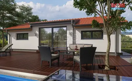 Prodej domu 52 m² s pozemkem 227 m², Krušovice, okres Rakovník