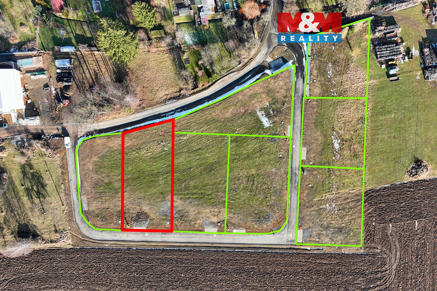 Prodej stavebního pozemku 862 m²