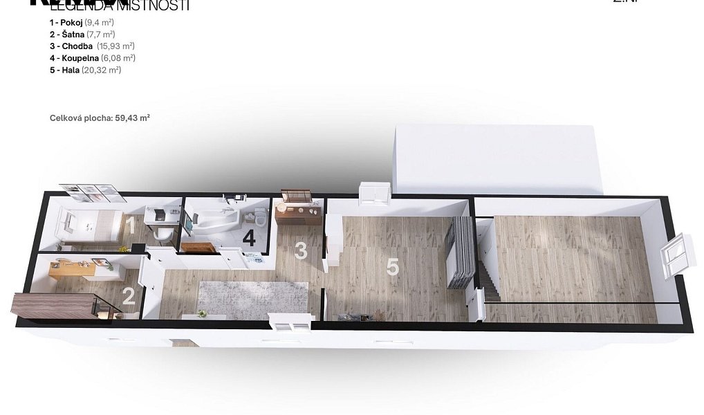 Prodej domu 165 m² s pozemkem 604 m², Lošany – náhled fotky 25
