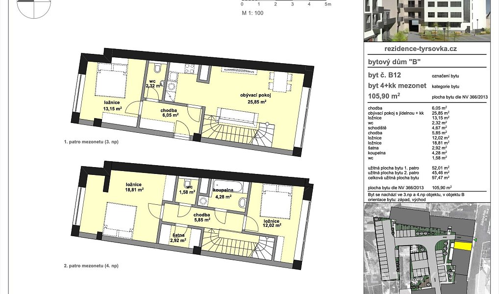 Prodej bytu 4+kk 97 m², Nymburk – náhled fotky 6