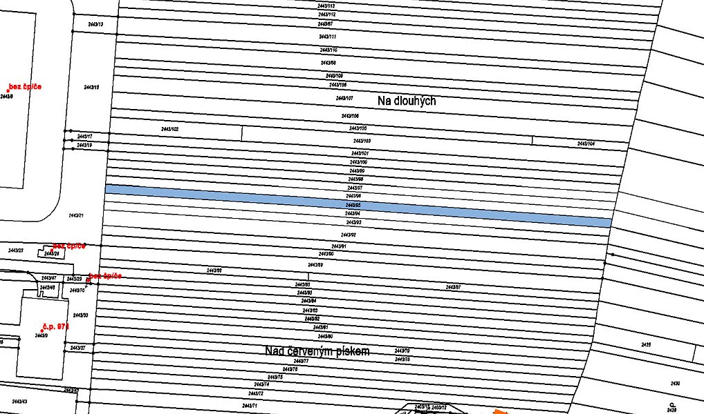 Prodej pole 505 m², Brno – náhled fotky 2