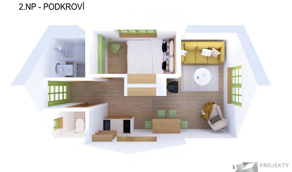 Prodej domu 56 m² s pozemkem 1 833 m², Dolní Kounice – náhled fotky 19