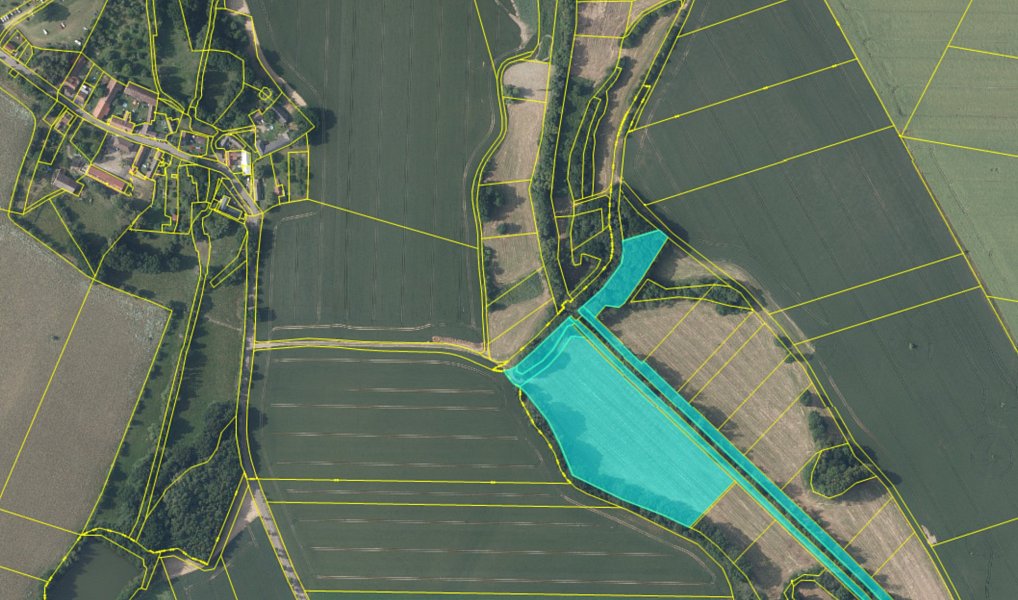 Prodej pole 34 247 m², Úmonín – náhled fotky 3